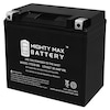 Mighty Max Battery 12V 18Ah Battery Replaces Yamaha 1000 Sidewinder All models 17-18 YTX20-BS127